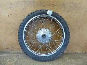 1976 Kawasaki KM100 K671. front wheel rim 16in - Picture 1 of 12