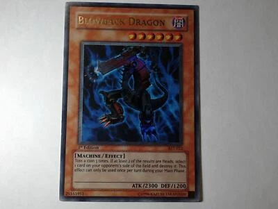 Yugioh RÜCKSTOß-DRACHE , ast-022 Ultra Rare englisch Near Mint 1. Auflage - Bild 1 von 4