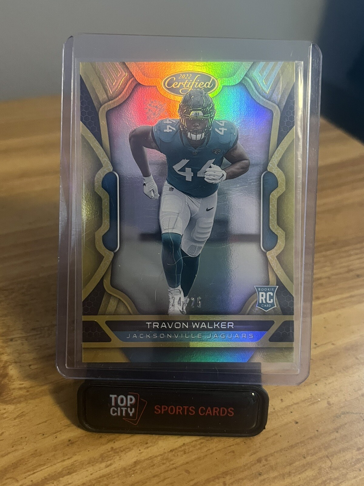 2022 Certified Rookies Mirror Gold /25 Travon Walker #126 Rookie RC Jaguars SSP