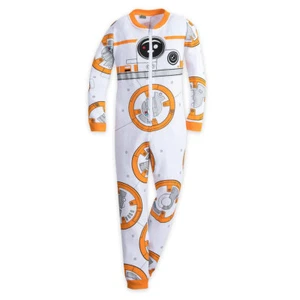 Disney Store Star Wars BB 8 Costume Tight Fit Cotton Sleeper Pajama Boy Size 7 - Picture 1 of 2