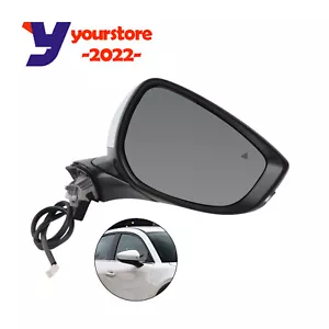 Mirror Assembly with Turn Signal Light Passenger Side for 2020-2023 Mazda CX-30 - Foto 1 di 7