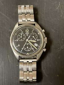 CWC Bangladesh Air Force (BAF) British Pilot's Chronograph NICE! - Picture 1 of 13