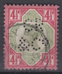 GRANDE BRETAGNE : VICTORIA N° 98 OBLITERE & PERFORE - COTE 40 € - Foto 1 di 2