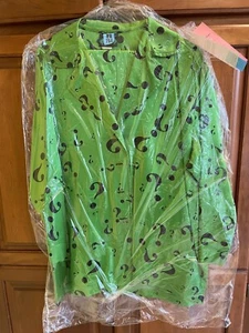 Batman Forever Todd Oldham Silk Riddler Pyjama Erwachsene L Unisex Warner Bros Store - Bild 1 von 24