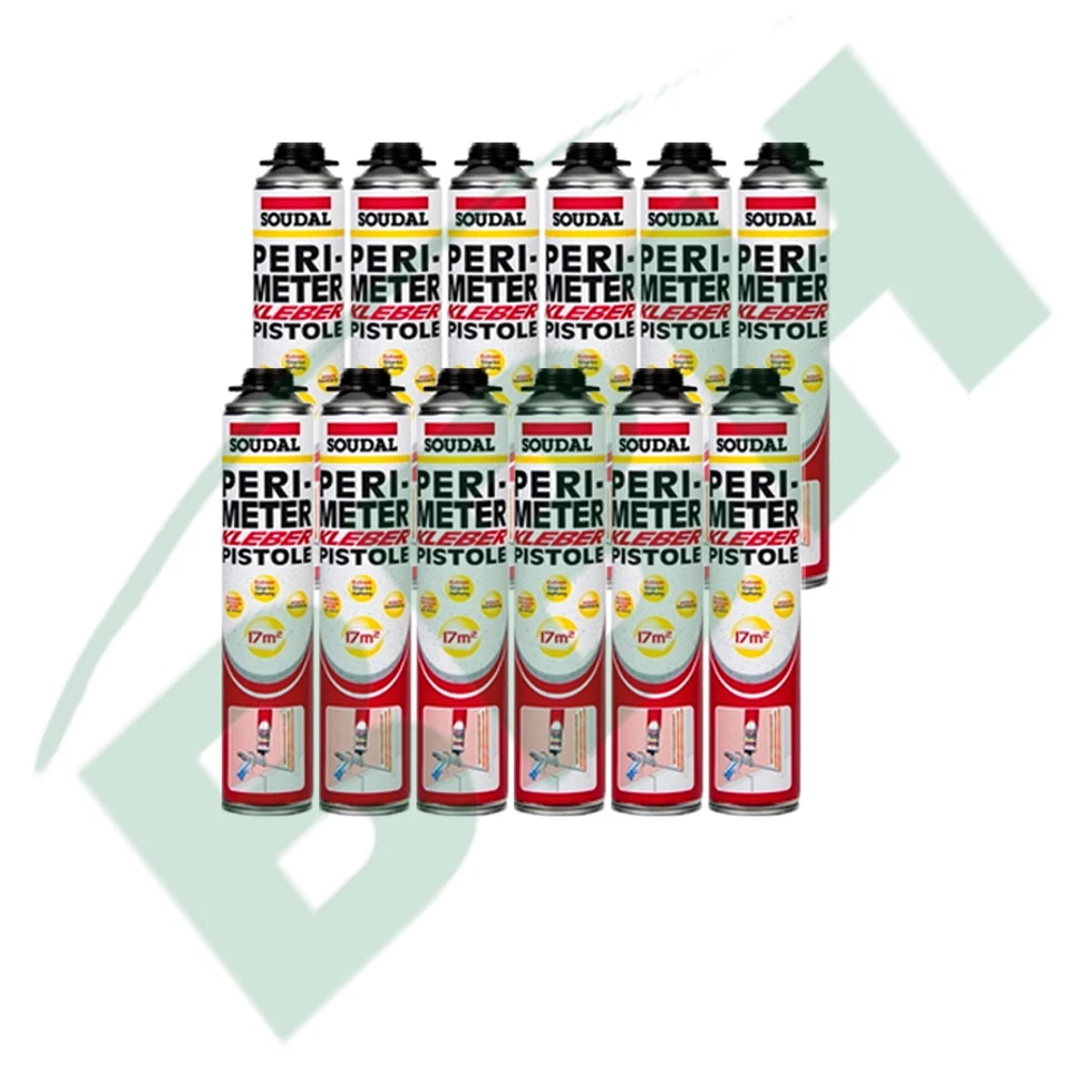 SOUDAL Perimeterkleber Pistolenschaum 12 x 750 ml