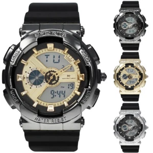 50mm Fashion Men's Women Water Resist Military Sport Analog Digital Wrist Watch - Picture 1 of 18
