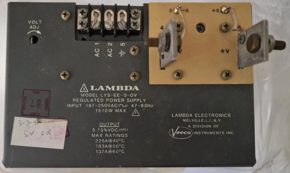Lambda Regulated power supply LYS-EE-5-0V NEW OLD STOCK - Image 1 of 4
