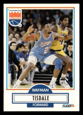 1990-91 Fleer - Wayman Tisdale #167 - Image 1 of 2
