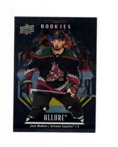 2022-23 Upper Deck Allure Black Rainbow #125 Jack McBain - Picture 1 of 2