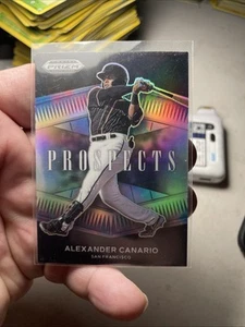 2021 Panini Prizm Draft Picks Prospects Alexander Canario #P-AC Giants - Picture 1 of 2