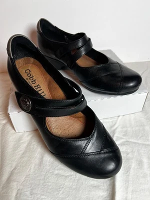 Zapatos de salón Cobb Hill By New Balance negros talla 7 estilo Mary Jane cojín confort EC Foto 1 de 4