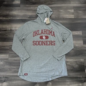Nike Air Jordan Oklahoma Sooners Men’s XL Long Sleeve Hoodie Shirt Lightweight - Picture 1 of 7