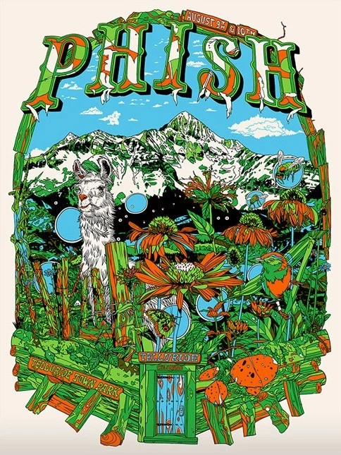 Póster de concierto 18x24 - Phish Telluride 2010 Foto 1 de 1