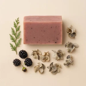 Raspberry Blackberry Soap – Fruity Boost, Hydrating & Cell Renewal Bar 130g - Picture 1 of 3
