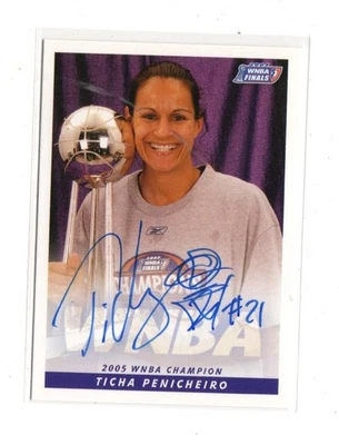 Rittenhouse WNBA 2006 Ticha Penicheiro Autograph Sacramento - Image 1 of 2