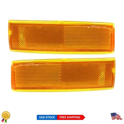 Replacement LED Turn Signal Assemblies for 1982-1993 Chevy S10 - Set of 2 - Imagem 1 de 4