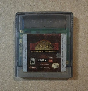 Disney's The Lion King: Simba's Mighty Adventure (color Game Boy) probado - Imagen 1 de 3