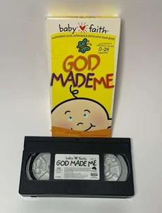 God Made Me - Baby Faith 2004 VHS Tested - Picture 1 of 3