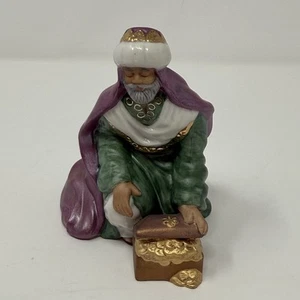 Hallmark Keepsake Ornament 1999 Melchior The Magi - Blessed Nativity Porcelain - Picture 1 of 6