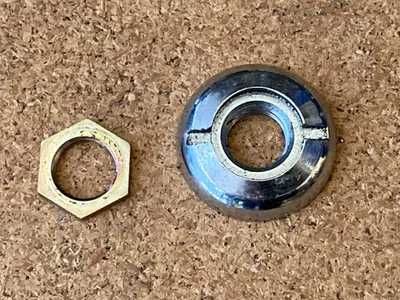 Interruptor de faros para camioneta Chevy LUV 1972-80 bisel cromado y kit de tuerca de ajuste. Foto 1 de 4