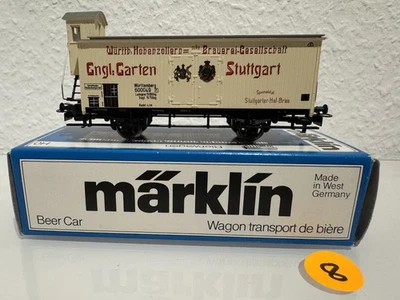 Märklin H0 Bierwagen 4677 Engl. Garten Stuttgart - Made in W-Germany - Bild 1 von 4