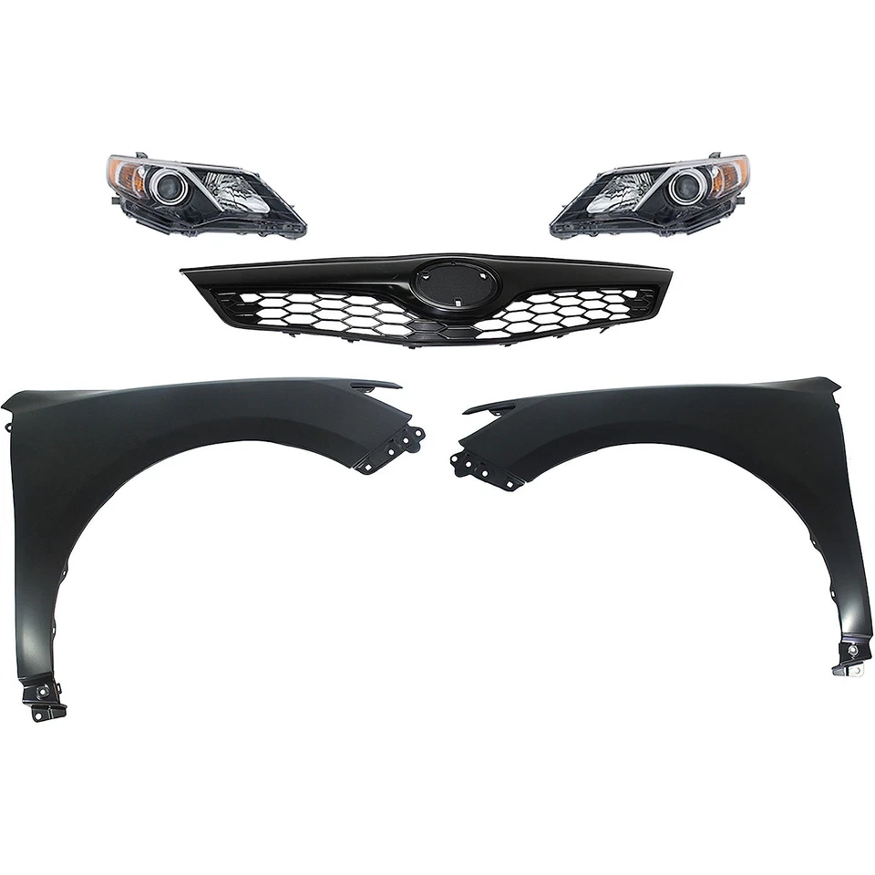 Headlight Driving Head light Headlamp  Driver & Passenger Side Left Right Foto 1 de 4