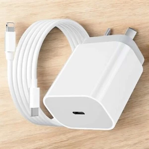 20W USB Type-C Wall Adapter Fast Charger PD Power For iPhone 16 15 14 13 12 Pro - Picture 1 of 21