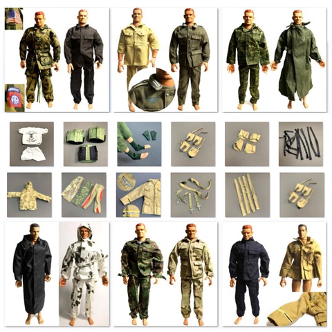 1/6 WWII USA British German Clothes Pants For 12'' Gi Joe Ultimate Soldier 21st Cover
