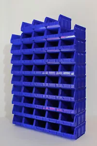 Sichtboxen Lagerbox 48 Stk. VIPA 167 x 105 x 82mm Stapelboxen Box Blau Lager NEU - Bild 1 von 5
