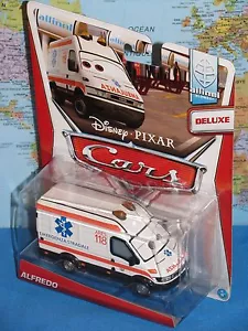 DISNEY PIXAR CARS ALFREDO AMBULANCE #8/9 DELUXE ALLINOL BLOWOUT ***BRAND NEW*** - Picture 1 of 10