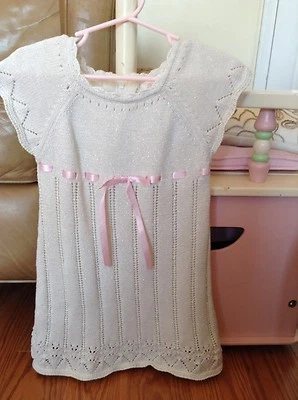 VESTIDO METÁLICO AMERICANO NIÑA BITTY BABY ELEGANTE NIÑO DE VACACIONES TEJIDO BEIGE/DORADO 3 Foto 1 de 4