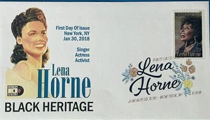 AFDCS 5259 Lena Horne Black Heritage Younger Profile Sänger Aktivistin  - Bild 1 von 1
