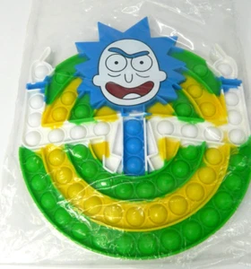 Rick and Morty Fidget Toy Pop It; Rick Sanchez Spielzeug groß 10 Zoll - Bild 1 von 4