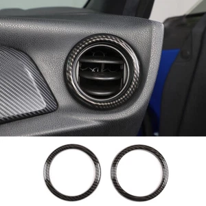 ABS Carbon Air Condition Outlet Ring Cover Trim For Toyota 86/Subaru BRZ 2012-20 - Bild 1 von 10