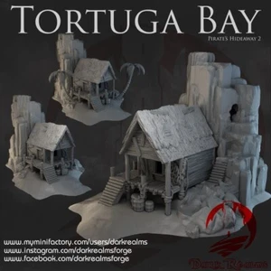 Dark Realms - Tortuga Bay - Pirates Hideaway 2 Freebooters Fate - Imagen 1 de 1