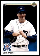 1990 Upper Deck Jack Morris Baseball Cards #573
