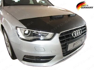 CAR HOOD BONNET BRA Audi A3 S3 Typ 8V 2012-2020 FRONT END NOSE MASK BRA DE CAPOT - Picture 1 of 3