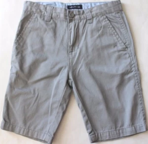Nautica Shorts Boy's 10 Flat Front NWT Gray $37 FREE - Picture 1 of 2