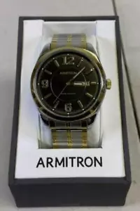 Armitron Men's Day/Date Easy To Read Metal Expansion Bracelet Watch, 20/4591TT - Picture 1 of 3