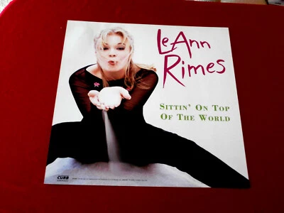 LEANN RIMES ~ FLAT~ PROMO ONLY~ TWO SIDER~12 X 12 ~ NOT A LP ~COLLECTABLES Foto 1 de 2