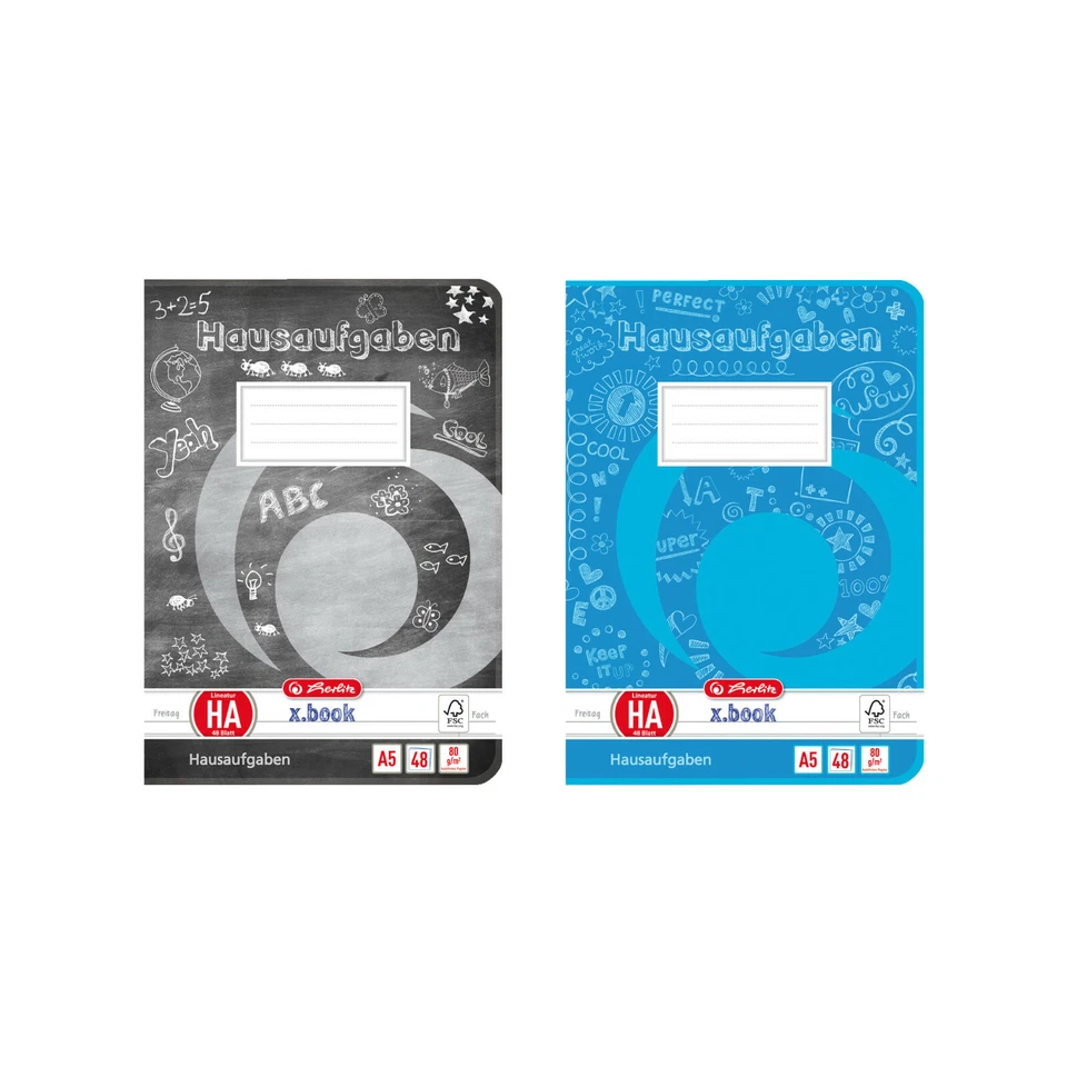 Hausaufgabenheft A5 48 Blatt von Herlitz