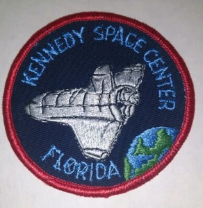 Kennedy Space Center Florida FL NASA Program Shuttle Earth Embroidered Patch - Picture 1 of 2