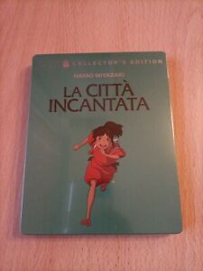 La Città Incantata Steelbook limited Studio Ghibli nuovo sigillato Blu Ray + DVD