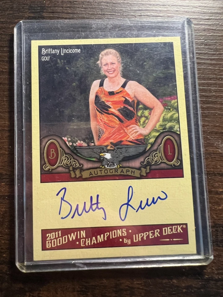 A91,304 - 2011 Upper Deck Goodwin Champions Autographs #LI Brittany Lincicome  - Image 1 of 1