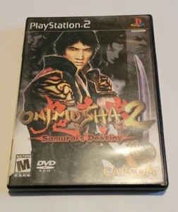 Videojuego Onimusha Samurai's Destiny PlayStation 2 PS2 con manual - Imagen 1 de 3
