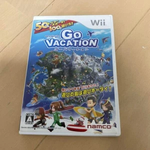 Nintendo Wii Go Vacation Namco 2011 Japanese Games With Box Tested Genuine - Picture 1 of 3