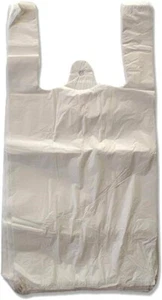 2000 STÜCK TÜTEN 300+180x550mm PLASTIKTÜTEN BEUTEL EINKAUFSTÜTEN EINKAUFSTASCHEN - Bild 1 von 3