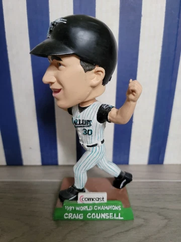 CRAIG COUNSELL FLORIDA MIAMI MARLINS BOBBLEHEAD SGA WORLD SERIES 2003 9/13 Cover
