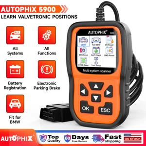AUTOPHIX 5900 OBD2 Scanner Car ABS EPB BAT OIL Reset Diagnostic Tool FOR BMW CAR - Picture 1 of 7