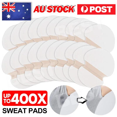 Underarm Armpit Sweat Pads Stickers Summer Shield Guard Absorbing White AU - image 1 of 4